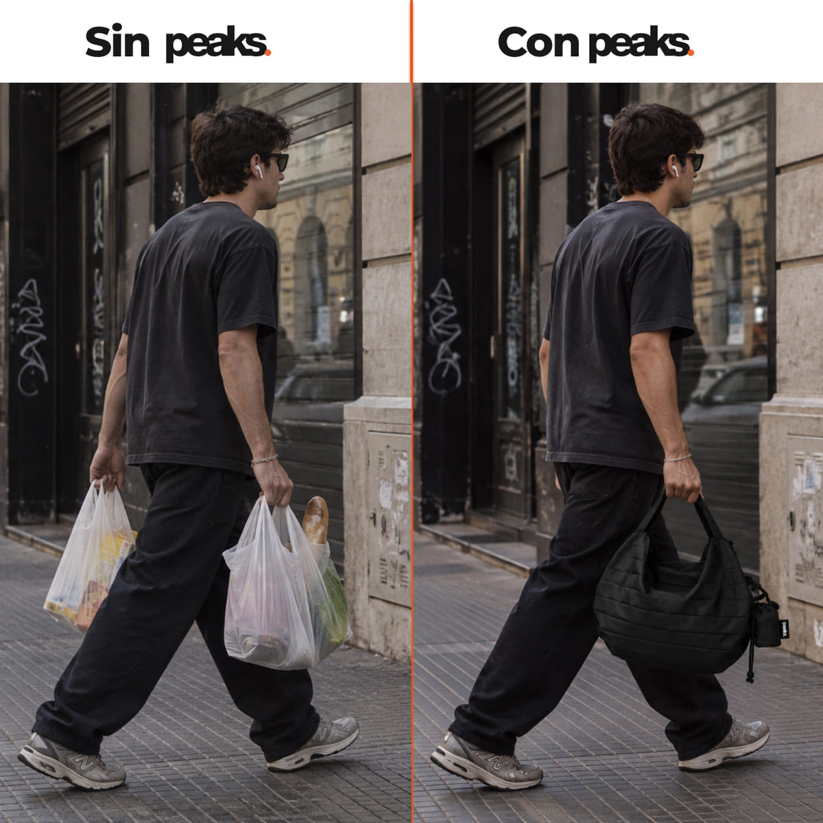 Bolso mochila plegable de bolsillo impermeable 35L Peaks®