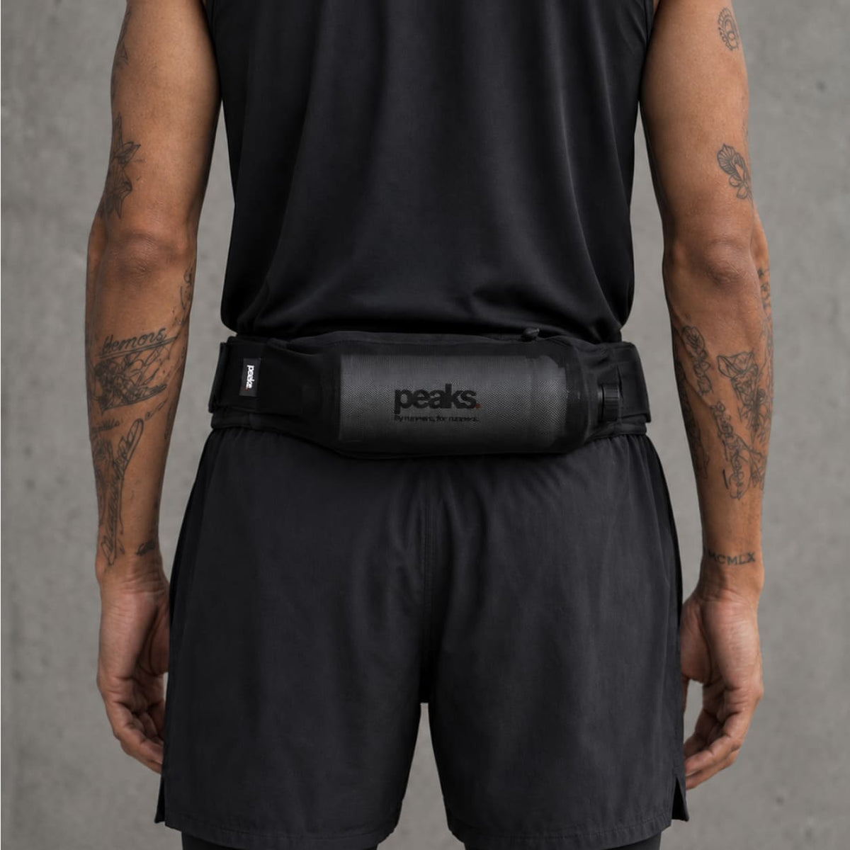 Cinturón deportivo Peaks® ergonómico Anti-Rebote Impermeable P5