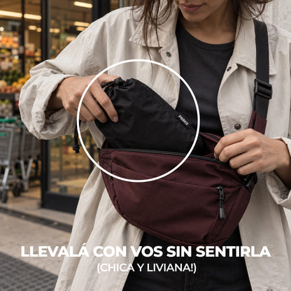 Mat lona impermeable plegable de bolsillo Peaks® (+ estacas)