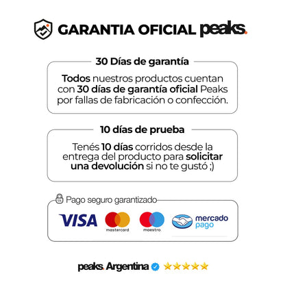 Mat lona impermeable plegable de bolsillo Peaks® (+ estacas)
