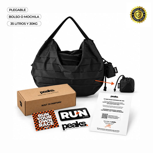 Bolso mochila plegable de bolsillo impermeable 35L Peaks®