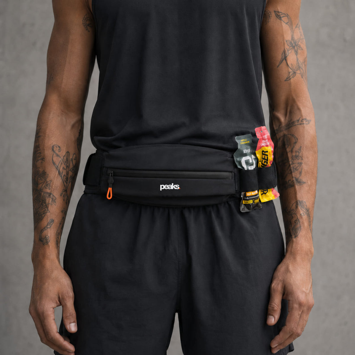 Cinturón deportivo Peaks® ergonómico Anti-Rebote Impermeable P5