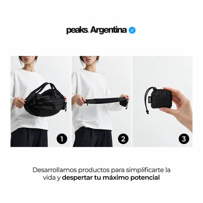 Bolso mochila plegable de bolsillo impermeable 35L Peaks®
