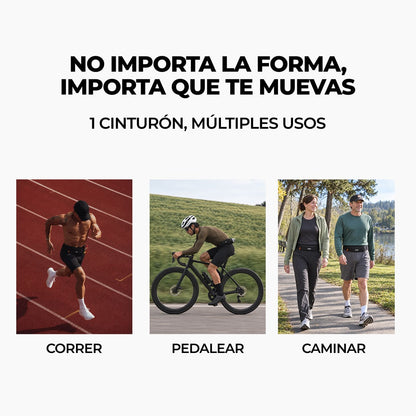 Cinturón deportivo Peaks® ergonómico Anti-Rebote Impermeable P5