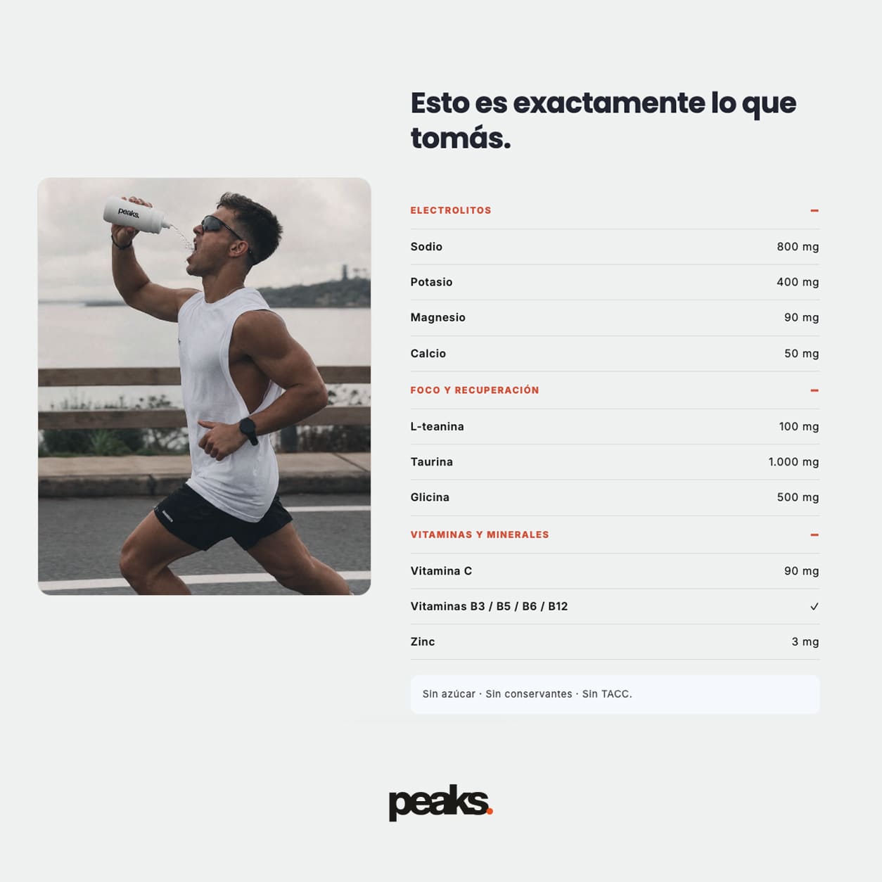 Electrolitos + esenciales