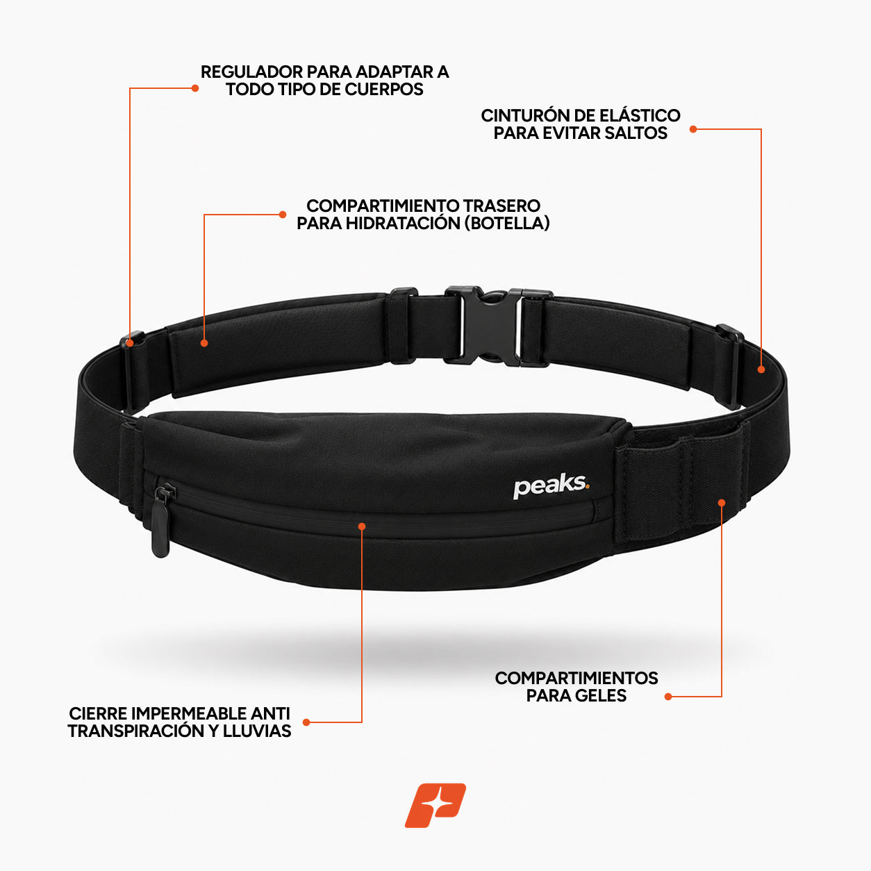 Cinturón de running
