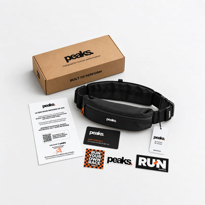 Cinturón deportivo Peaks® ergonómico Anti-Rebote Impermeable P5